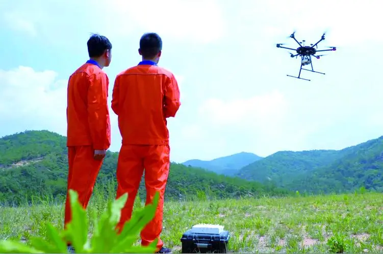 天河无人机倾斜摄影巡检拍摄